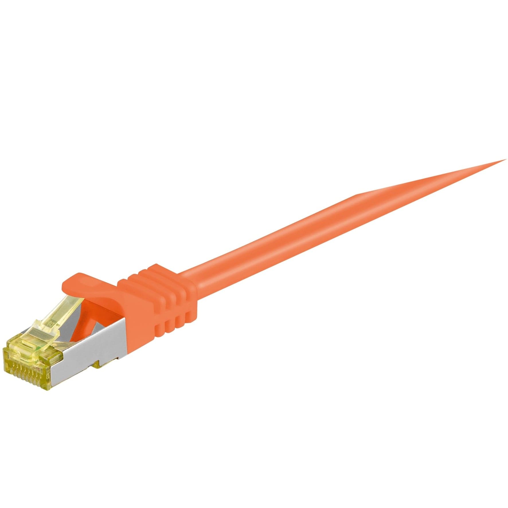 Patchkabel RJ-45 SFTP, mit Cat 7 Rohkabel – Bild 1
