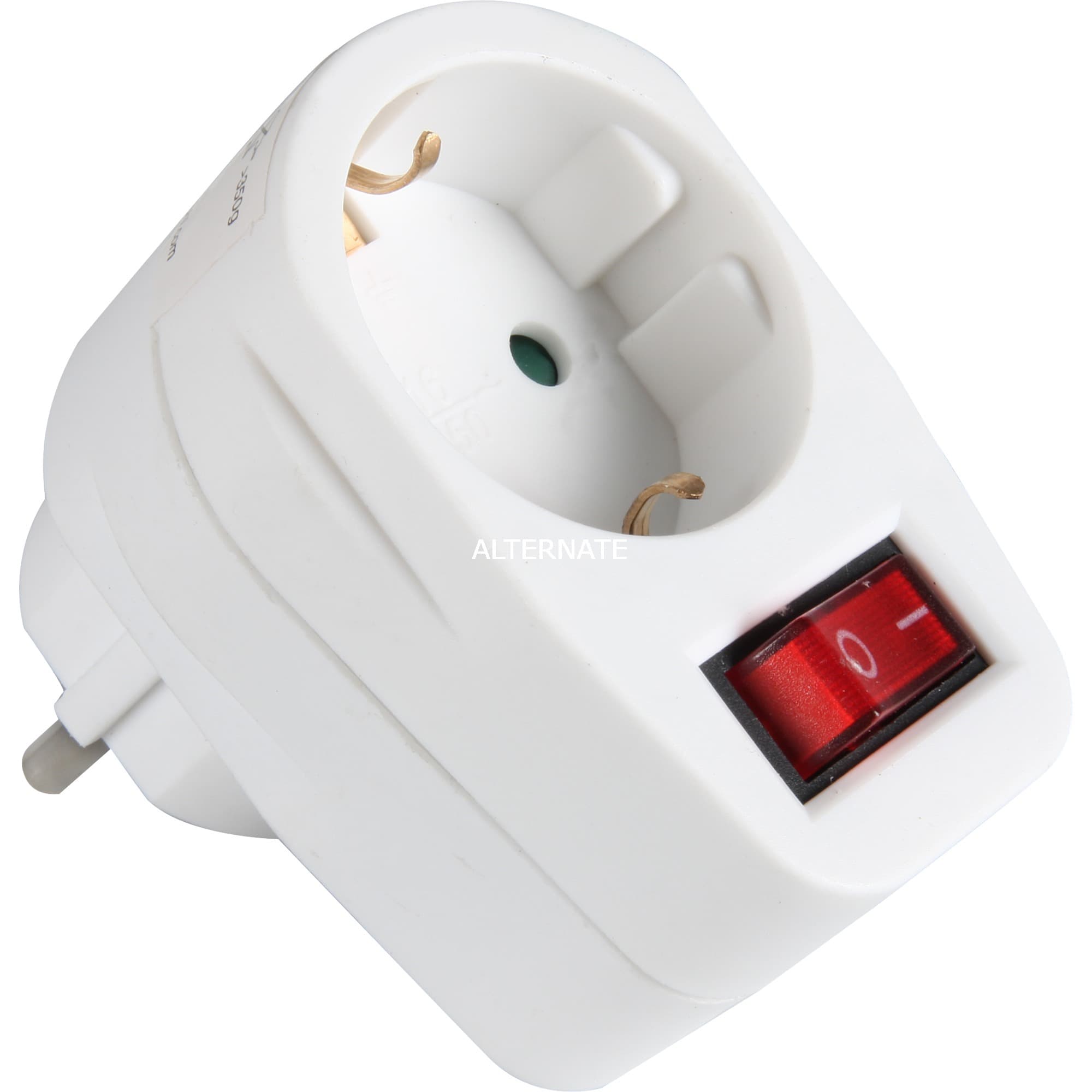 Adapter Schutzkontakt, Steckdosenadapter – Bild 1