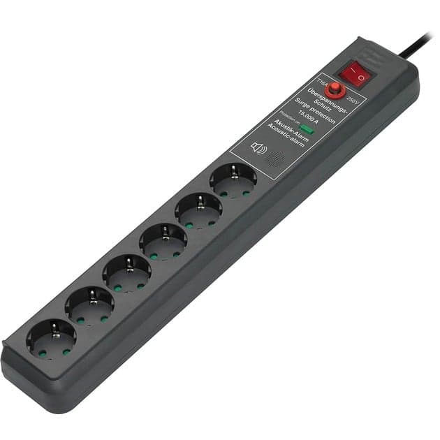 Secure-Tec Steckdosenleiste 6-fach – Bild 1