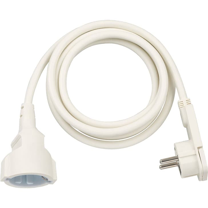 Verlängerungskabel, 1x Winkel-Flachstecker – Bild 1