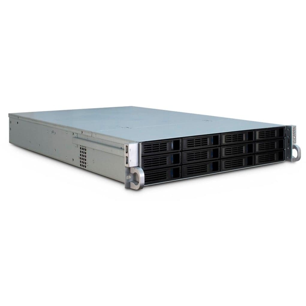 2U-2412, Rack, Server-Gehäuse – Bild 1