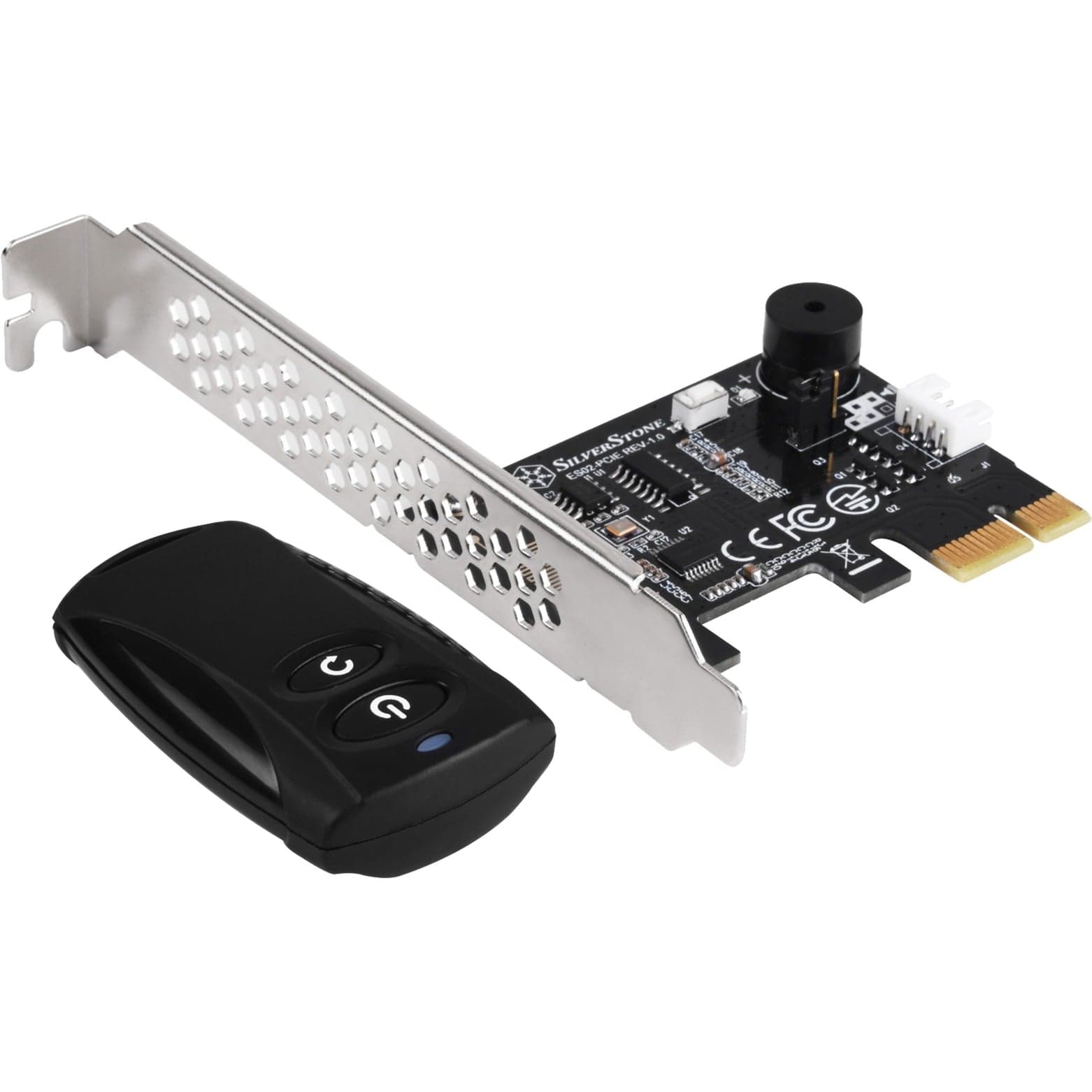 SST-ES02-PCIe, Fernbedienung – Bild 1