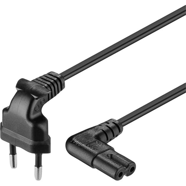 Netzkabel Eurostecker 90° – Bild 1