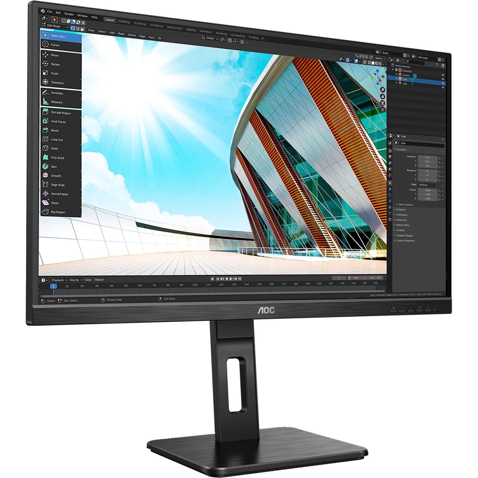 27P2Q, LED-Monitor – Bild 1