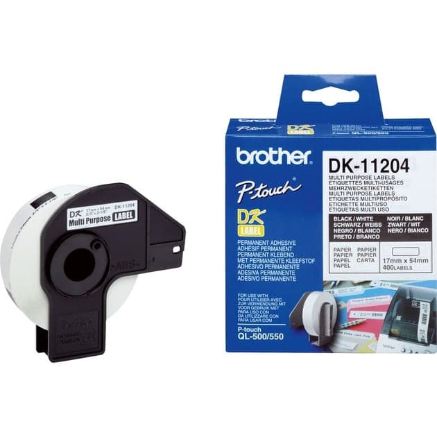 Mehrzweck-Etiketten DK-11204, Schriftband – Bild 1