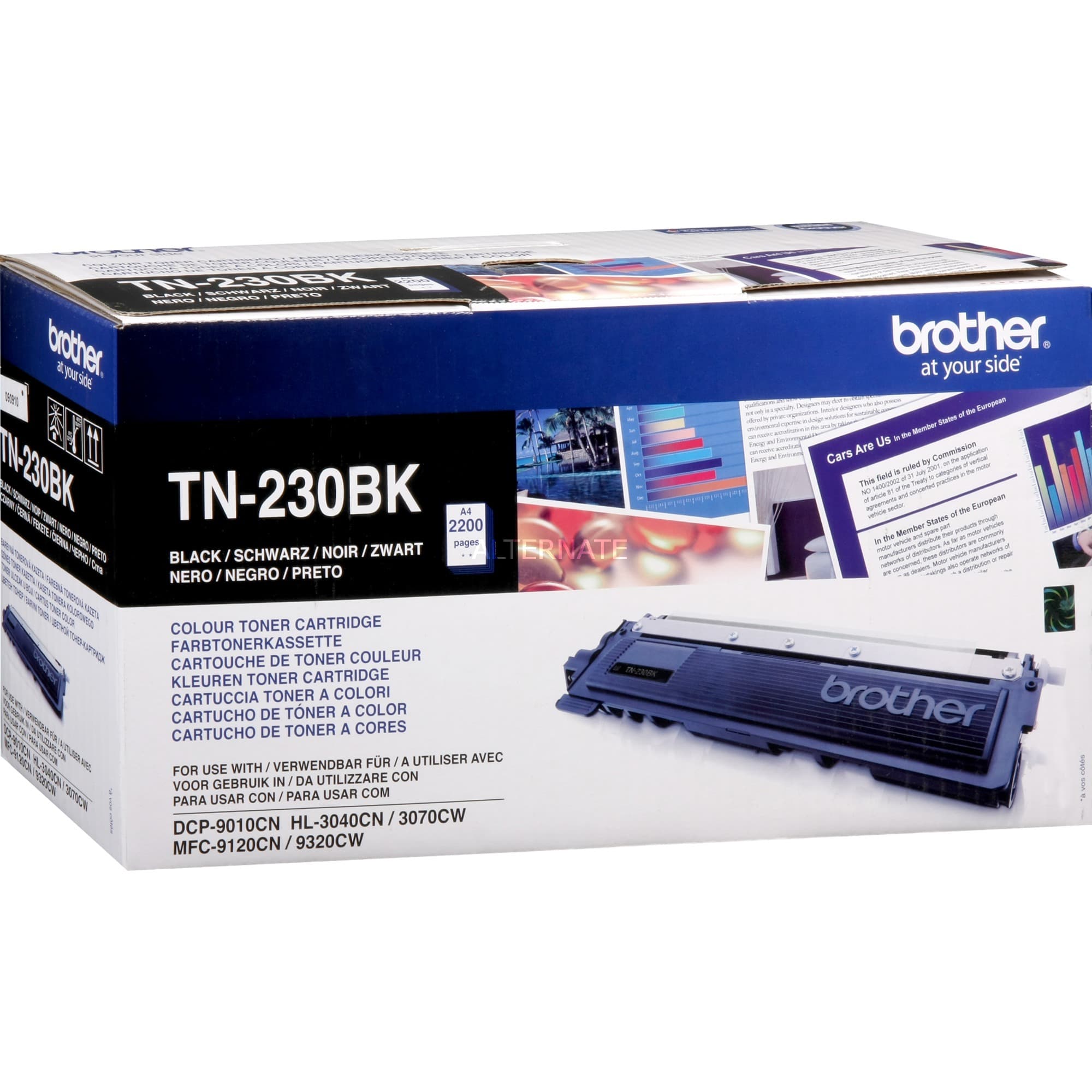 TN-230BK schwarz, Toner – Bild 1