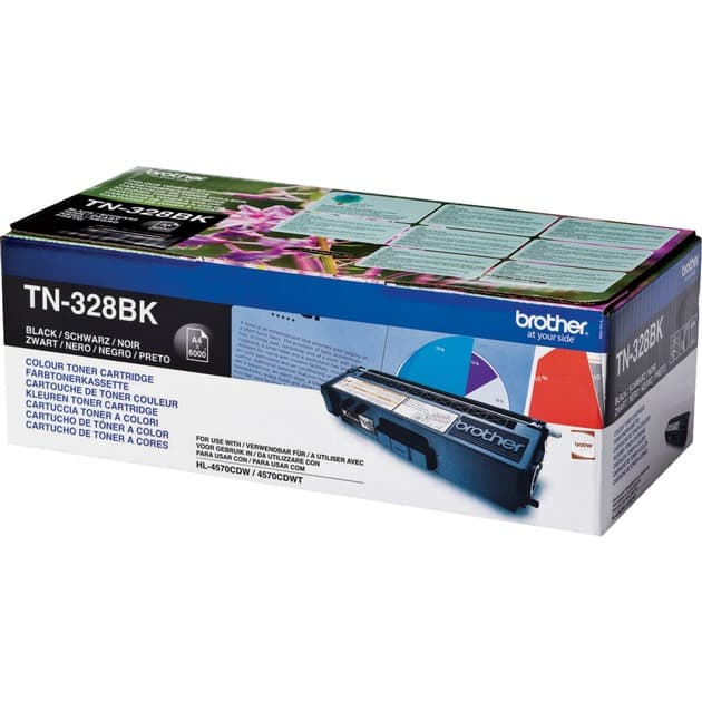 TN-328BK schwarz, Toner – Bild 1