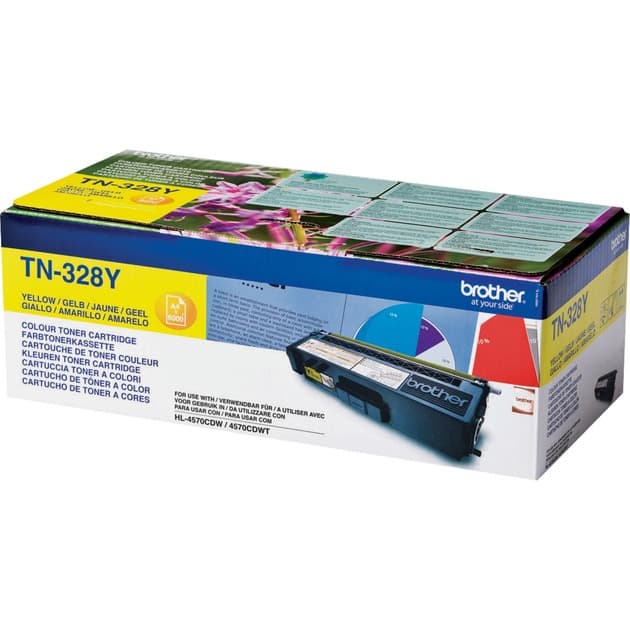 TN-328Y gelb, Toner – Bild 1