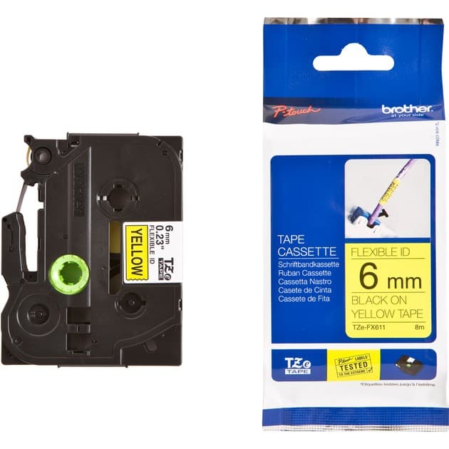 TZe-FX611, Schriftband – Bild 1