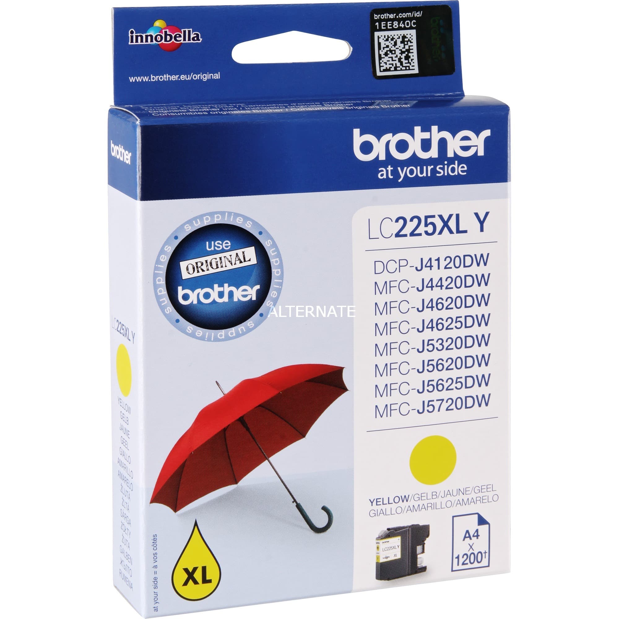 Tinte gelb LC-225XLY – Bild 1
