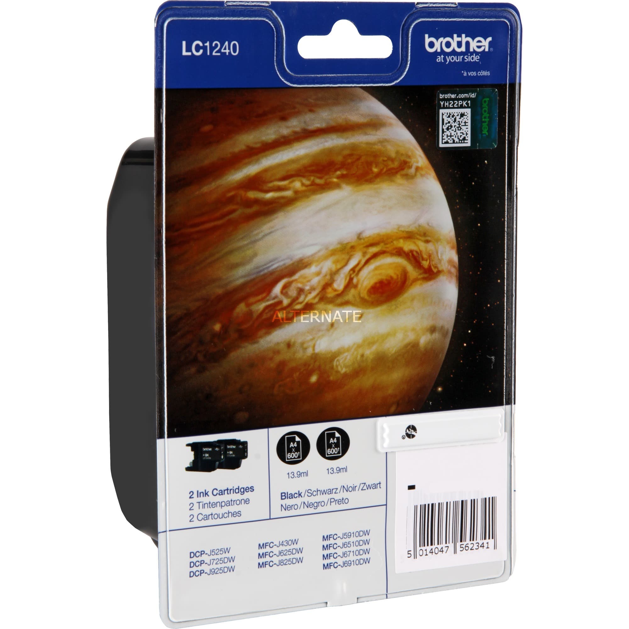 Tinte schwarz LC-1240BK – Bild 1