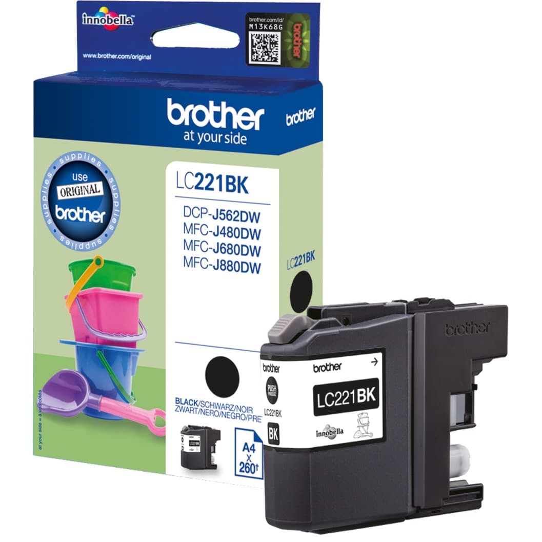 Tinte schwarz LC-221BK – Bild 1
