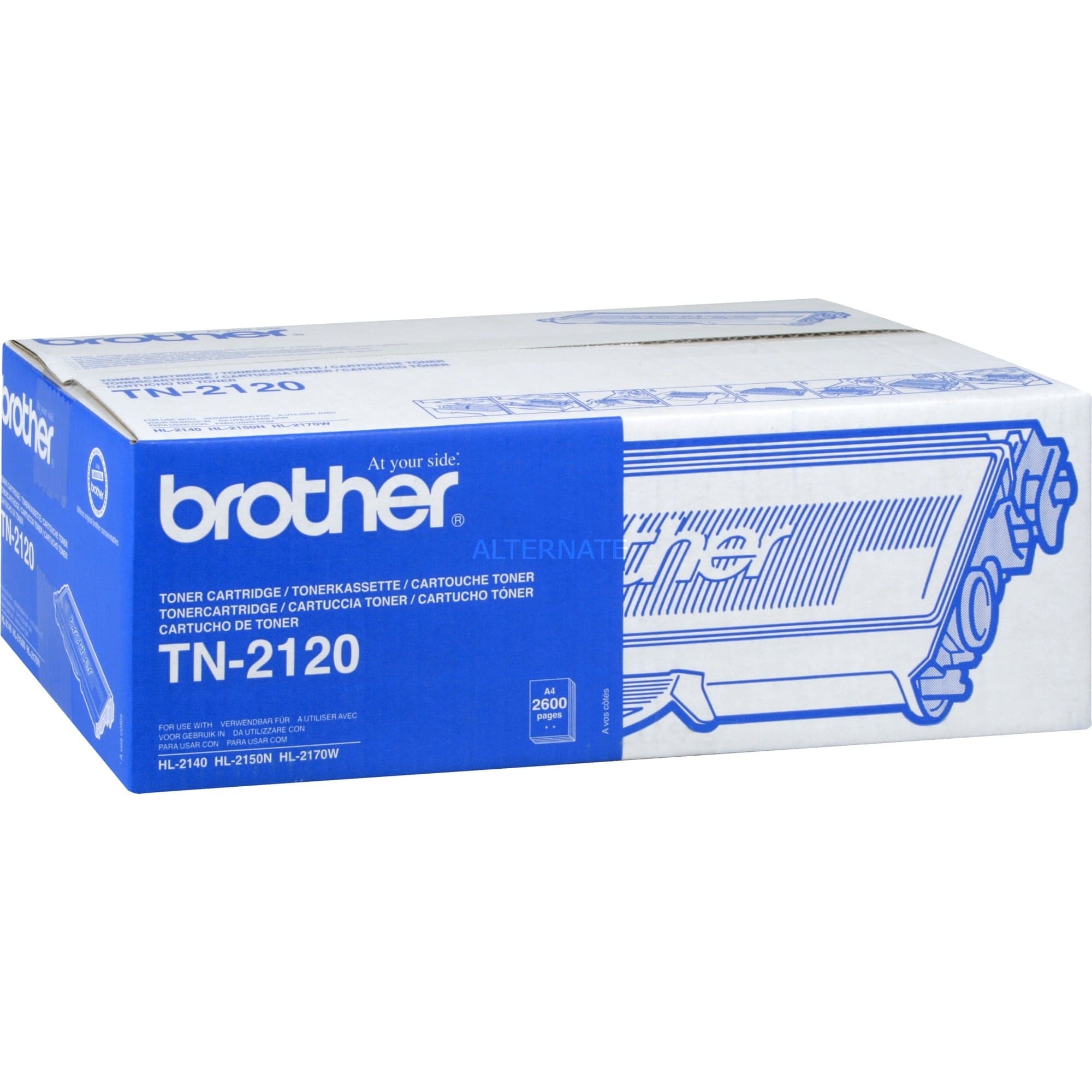 Toner Schwarz TN-2120 – Bild 1