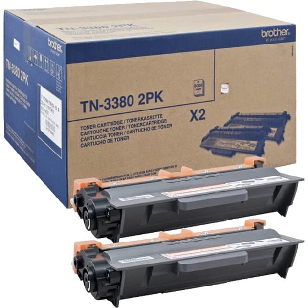 Toner schwarz TN-3380TWIN – Bild 1