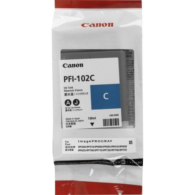 Tinte Cyan PFI-102C – Bild 1