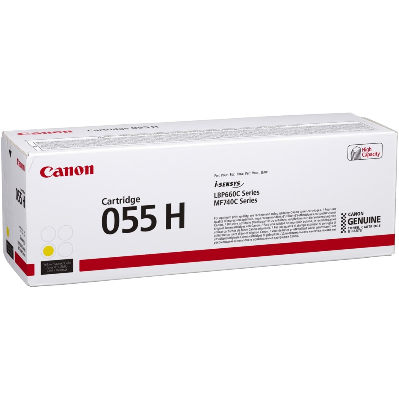 Toner gelb 055H 3017C002 – Bild 1
