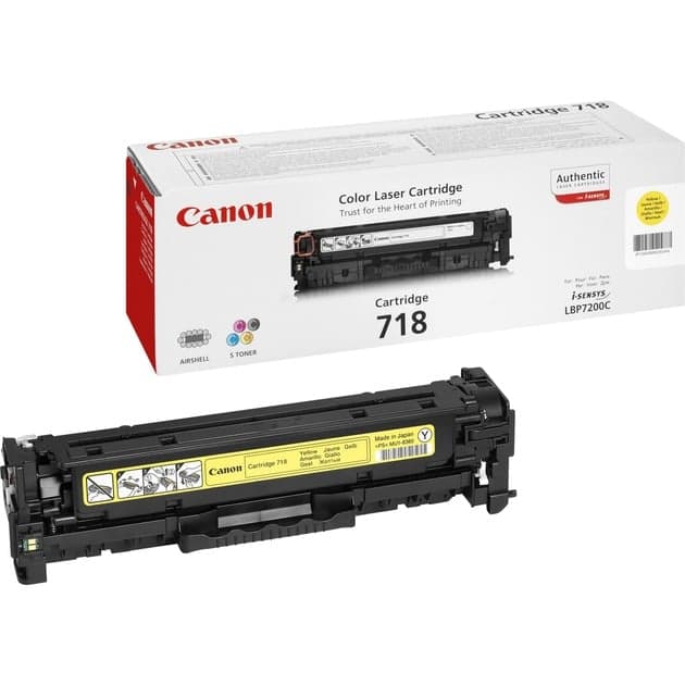 Toner gelb CRG-718Y – Bild 1