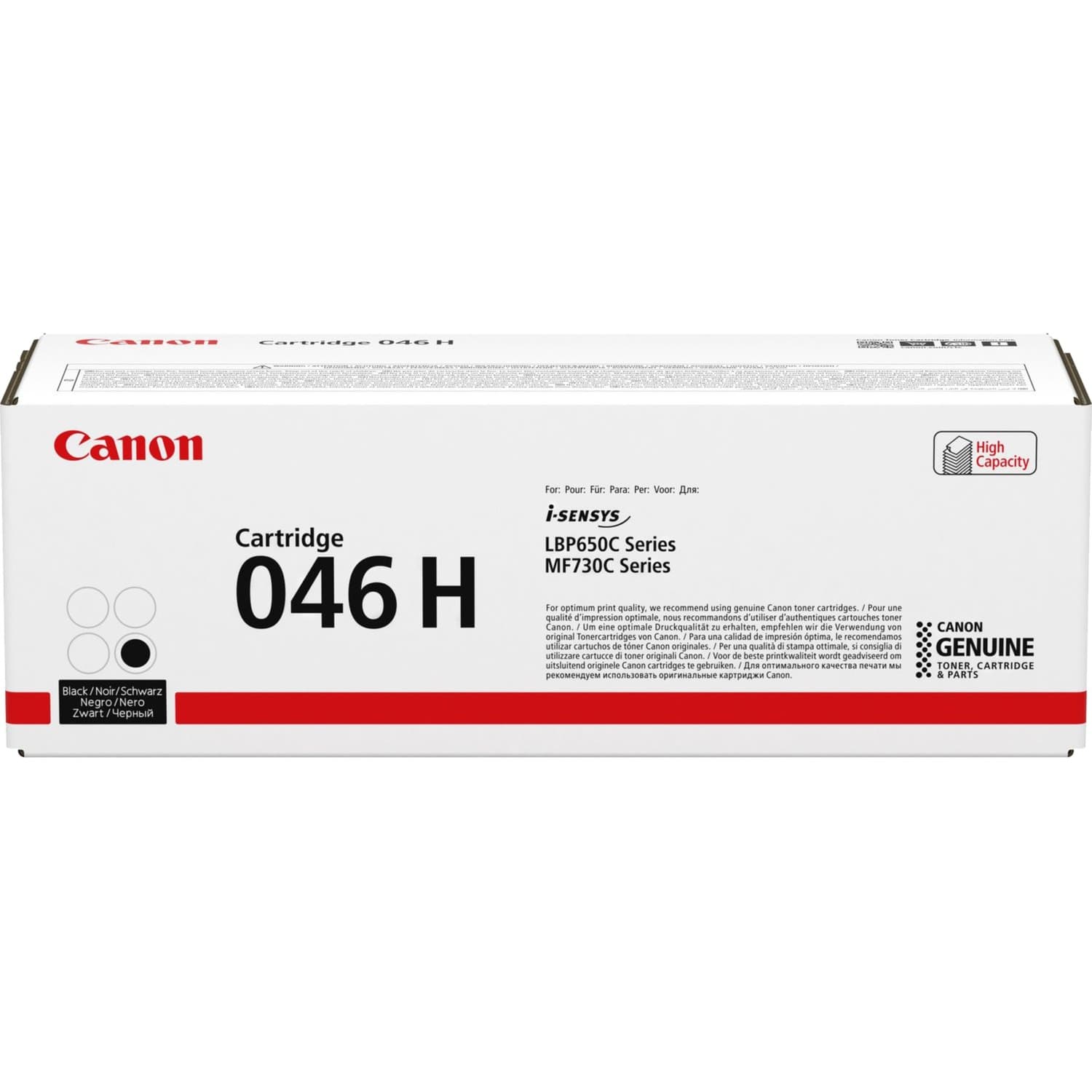 Toner schwarz 046H 1254C002 – Bild 1
