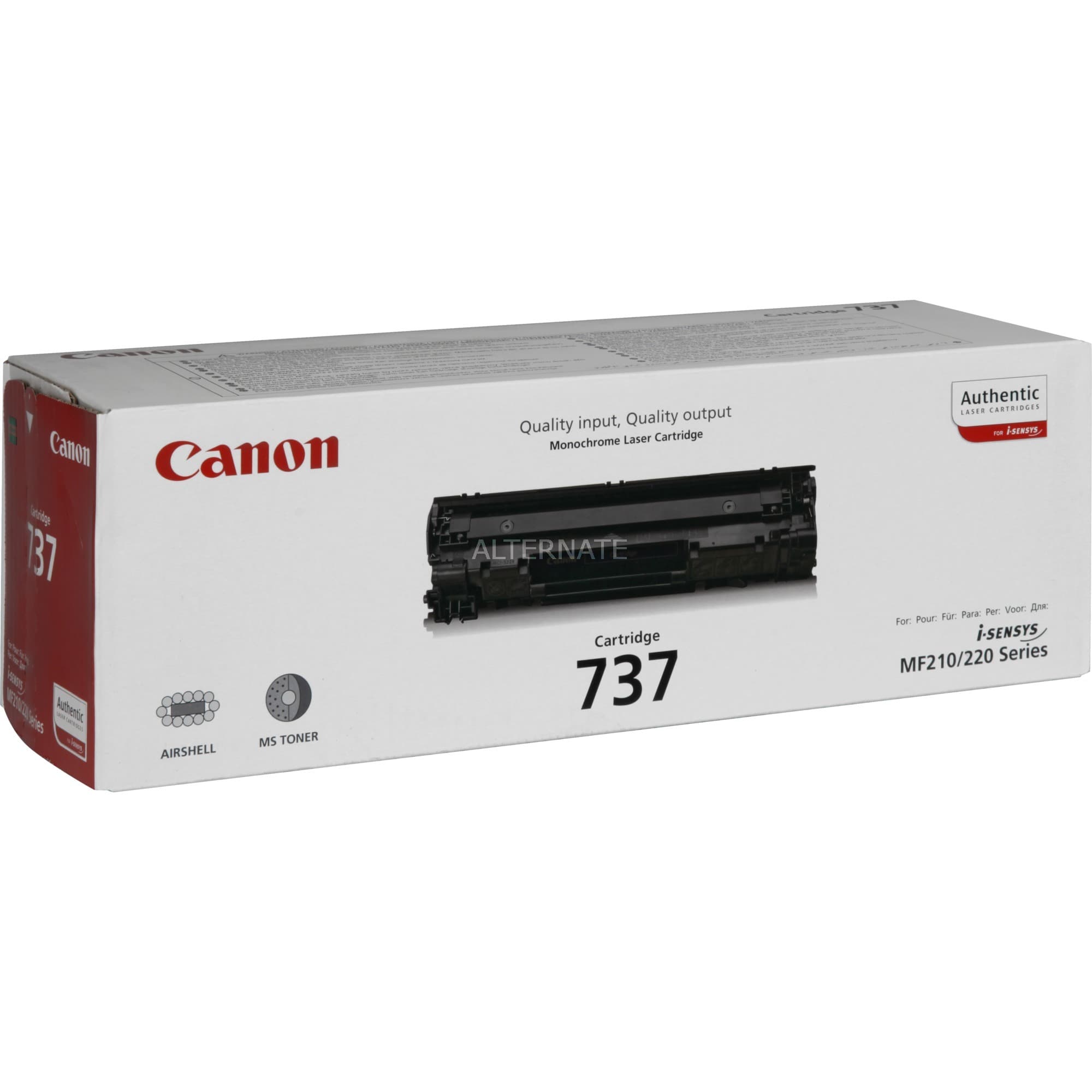 Toner schwarz CRG-737 – Bild 1