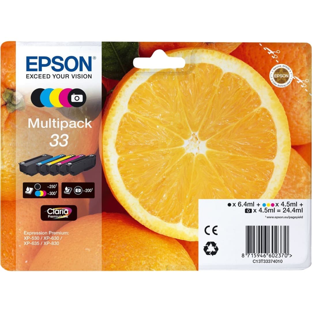 Multipack 33 (C13T33374011), Tinte – Bild 1