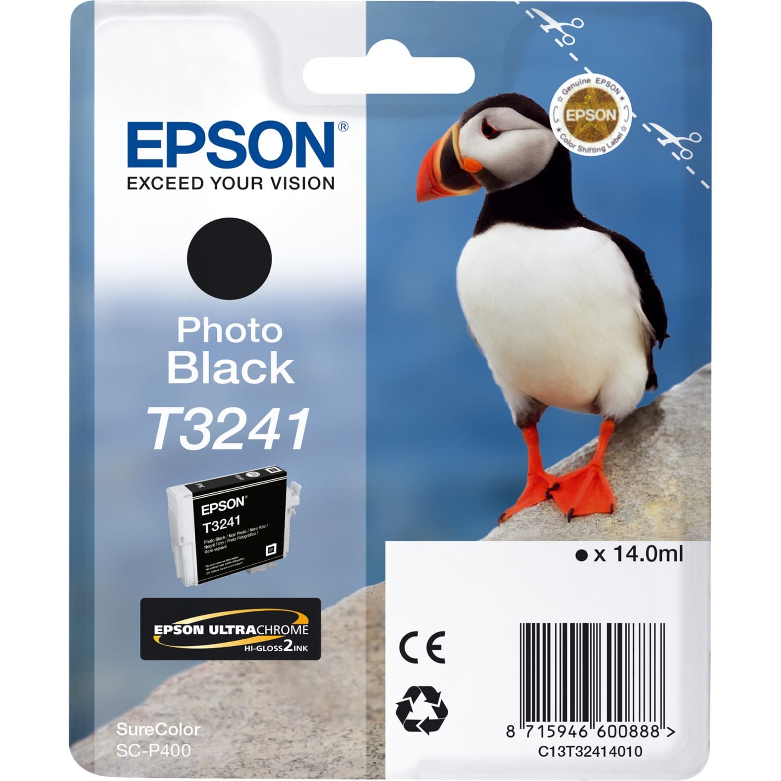 Tinte Foto-schwarz C13T32414010 – Bild 1