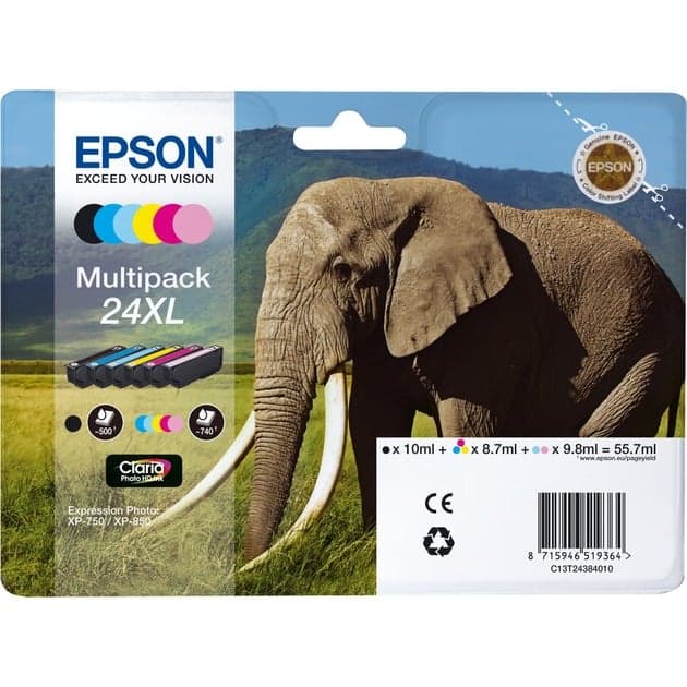 Tinte Multipack 24XL (C13T24384010) – Bild 1