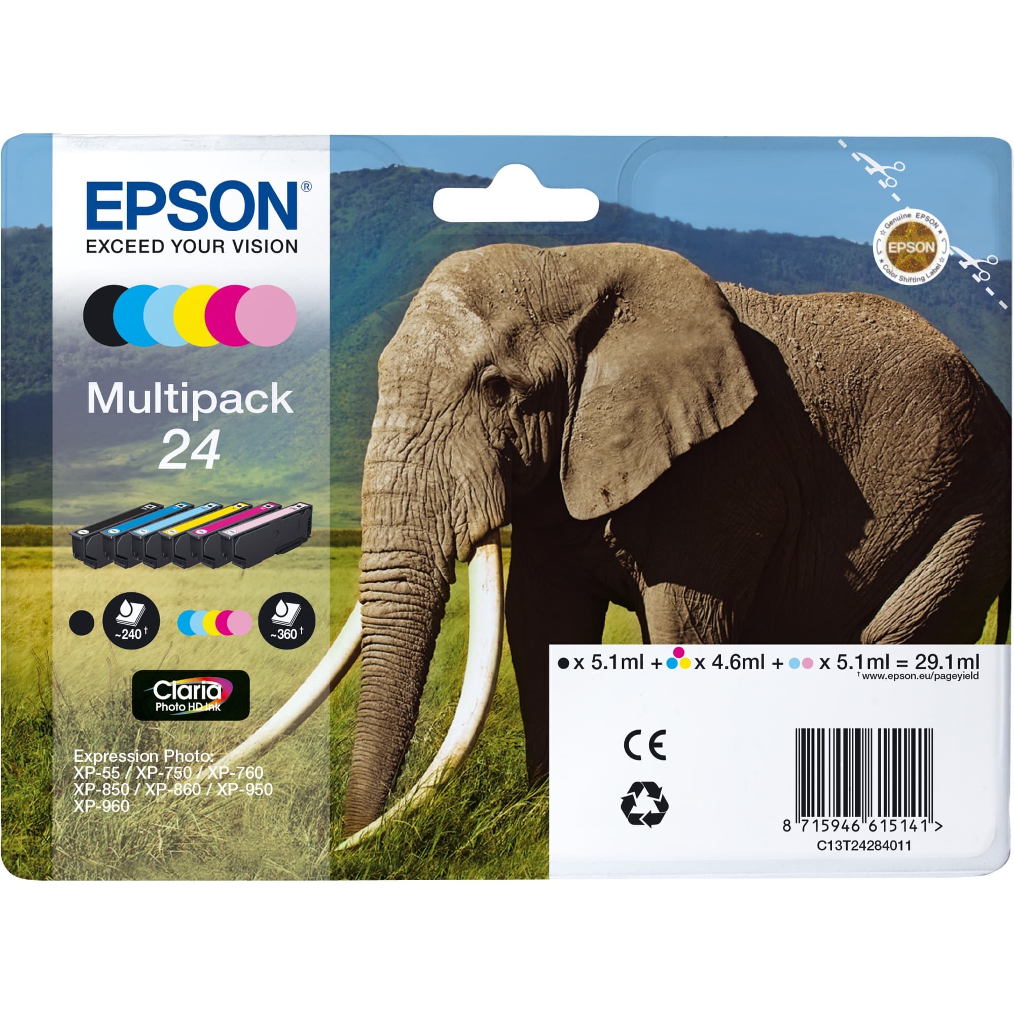 Tinte Multipack 24 (C13T24284011) – Bild 1