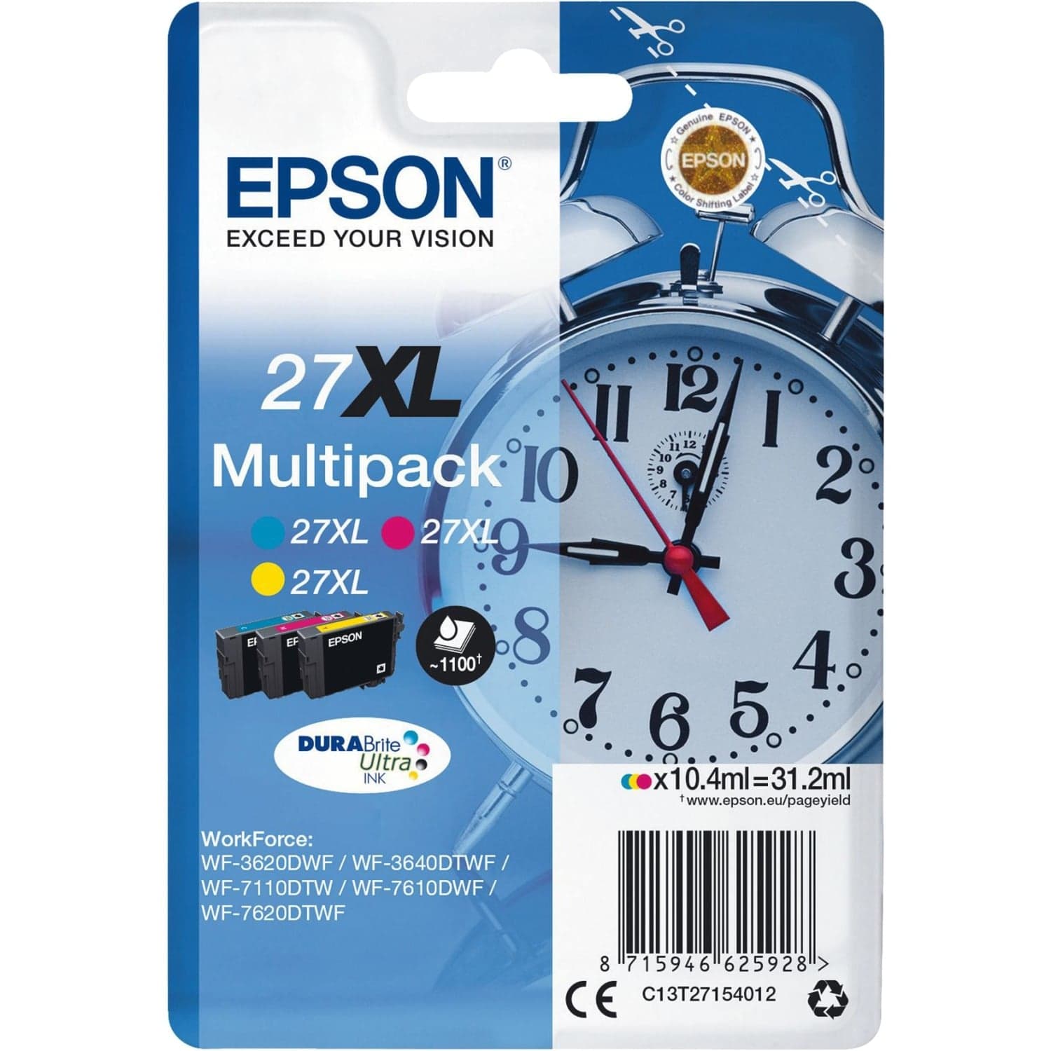 Tinte Multipack 27XL (C13T27154012) – Bild 1