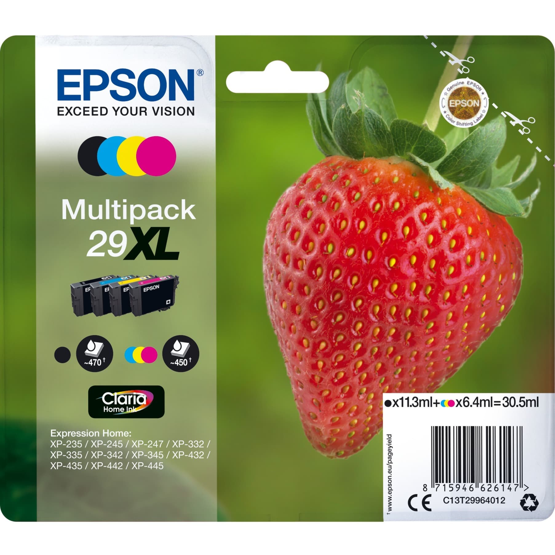 Tinte Multipack 29XL (C13T29964012) – Bild 1