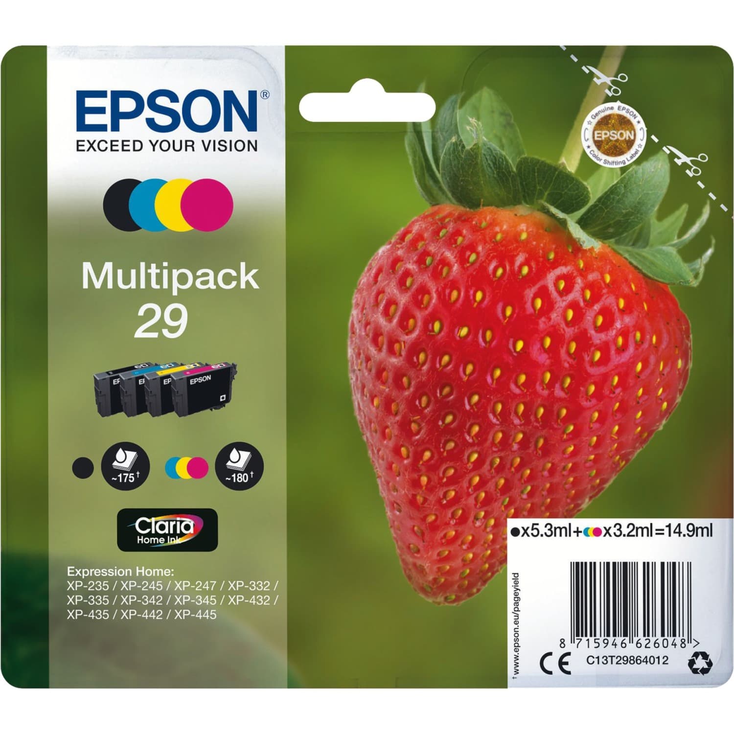 Tinte Multipack 29 (C13T29864012) – Bild 1