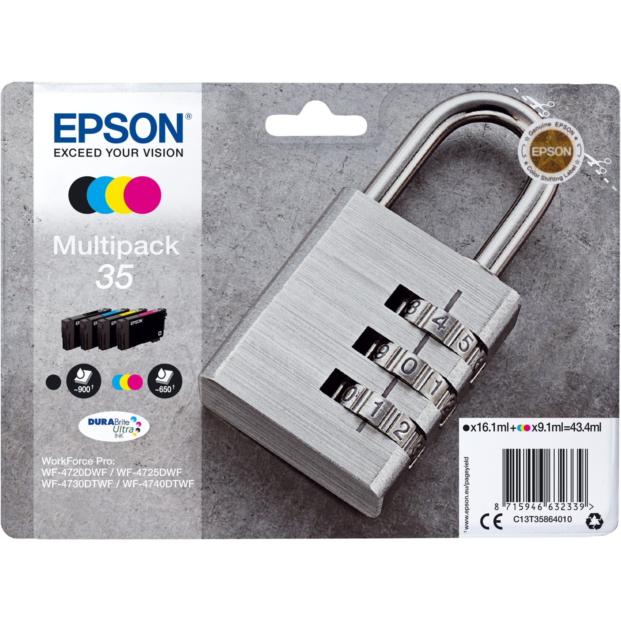 Tinte Multipack 35 (C13T35864010) – Bild 1