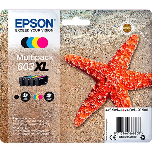 Tinte Multipack 603XL (C13T03A64010) – Bild 1