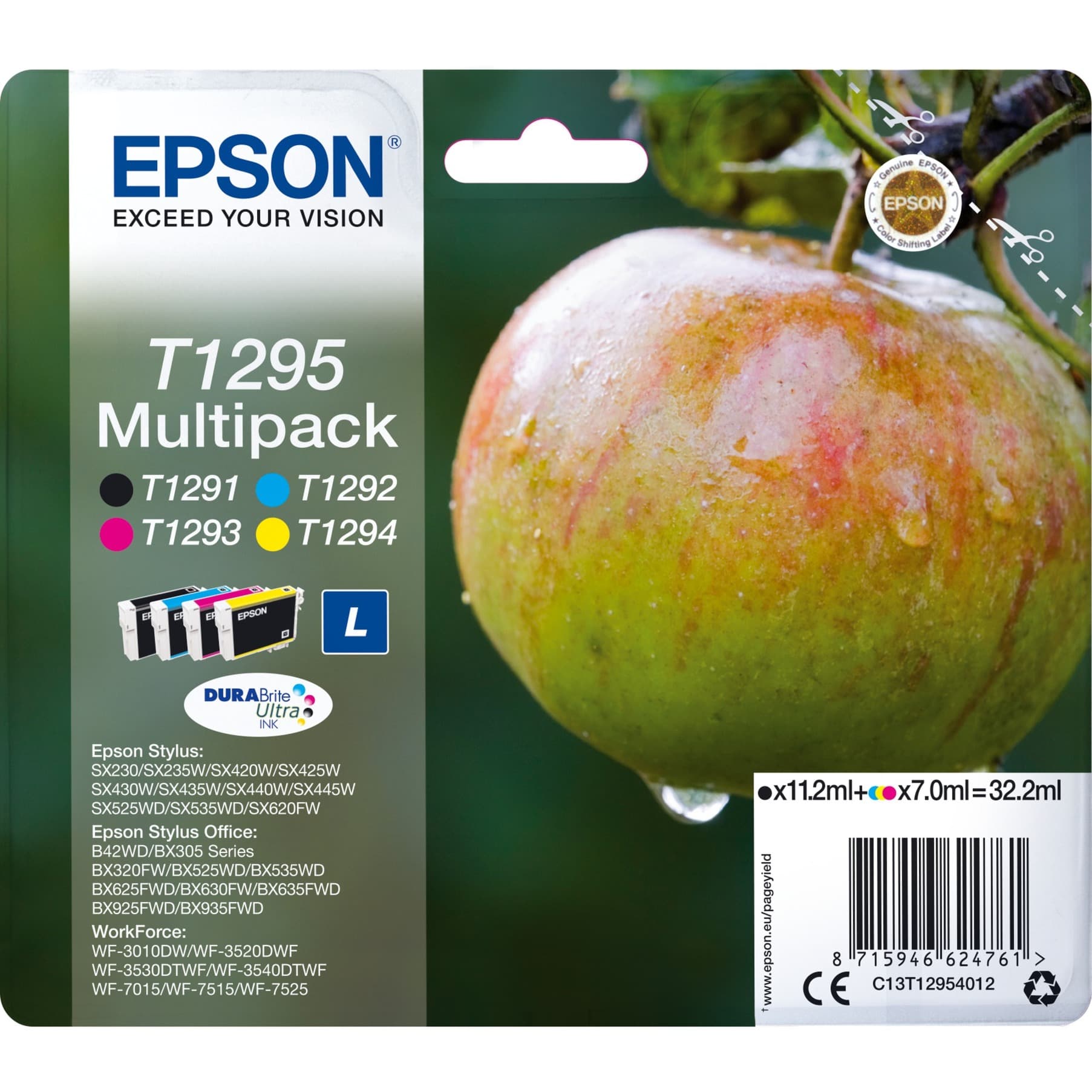 Tinte Multipack T1295 (C13T12954012) – Bild 1
