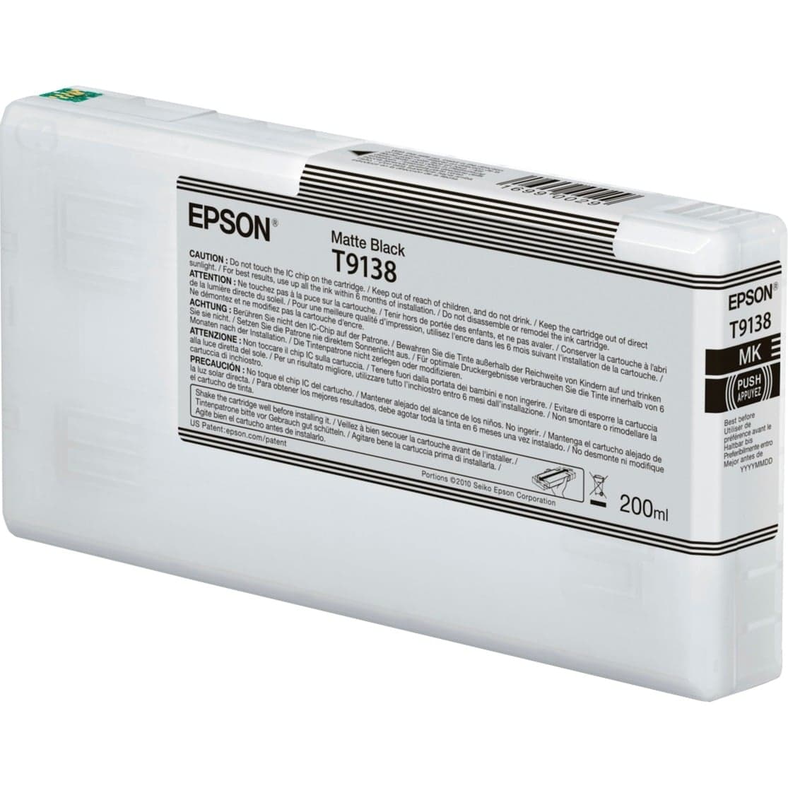 Tinte  mattschwarz T9138 (C13T913800) – Bild 1