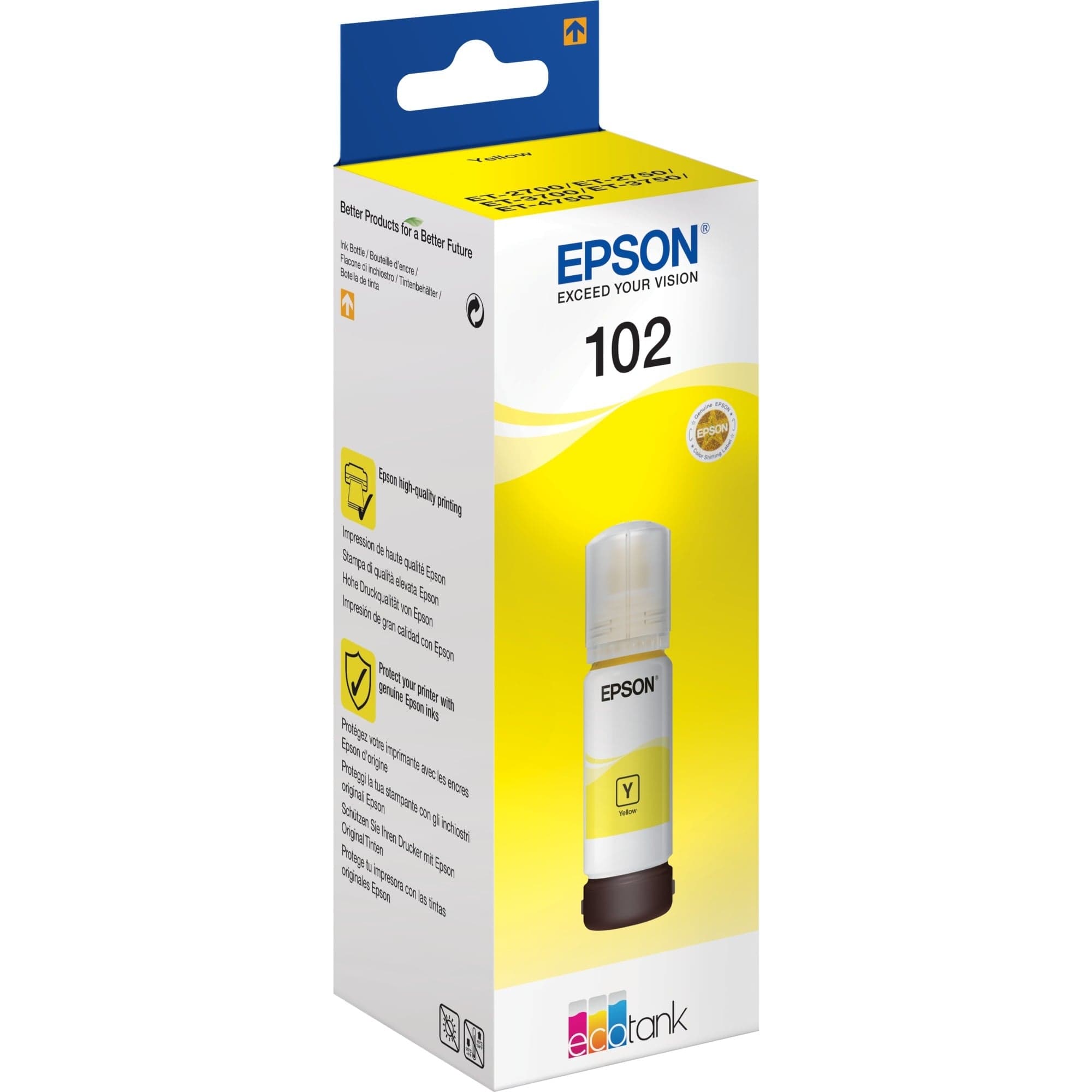 Tinte gelb 102 Eco Tank (C13T03R440) – Bild 1