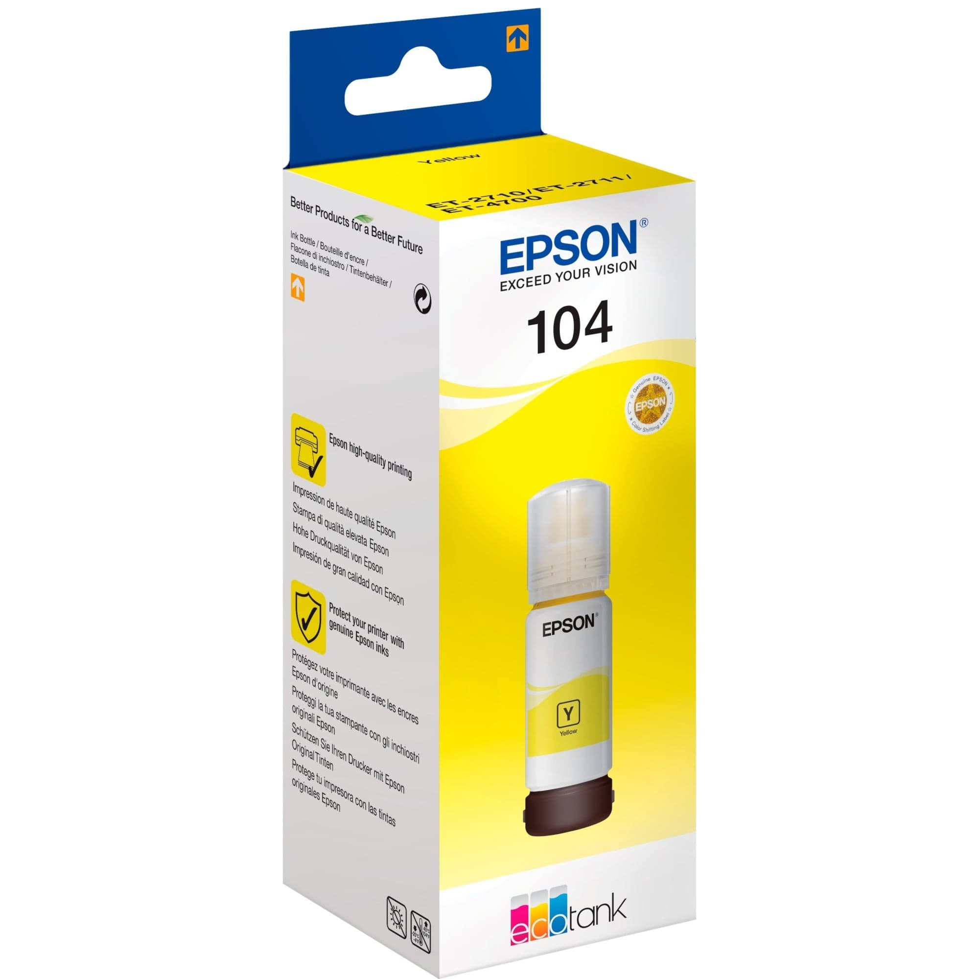 Tinte gelb 104 EcoTank (C13T00P440) – Bild 1
