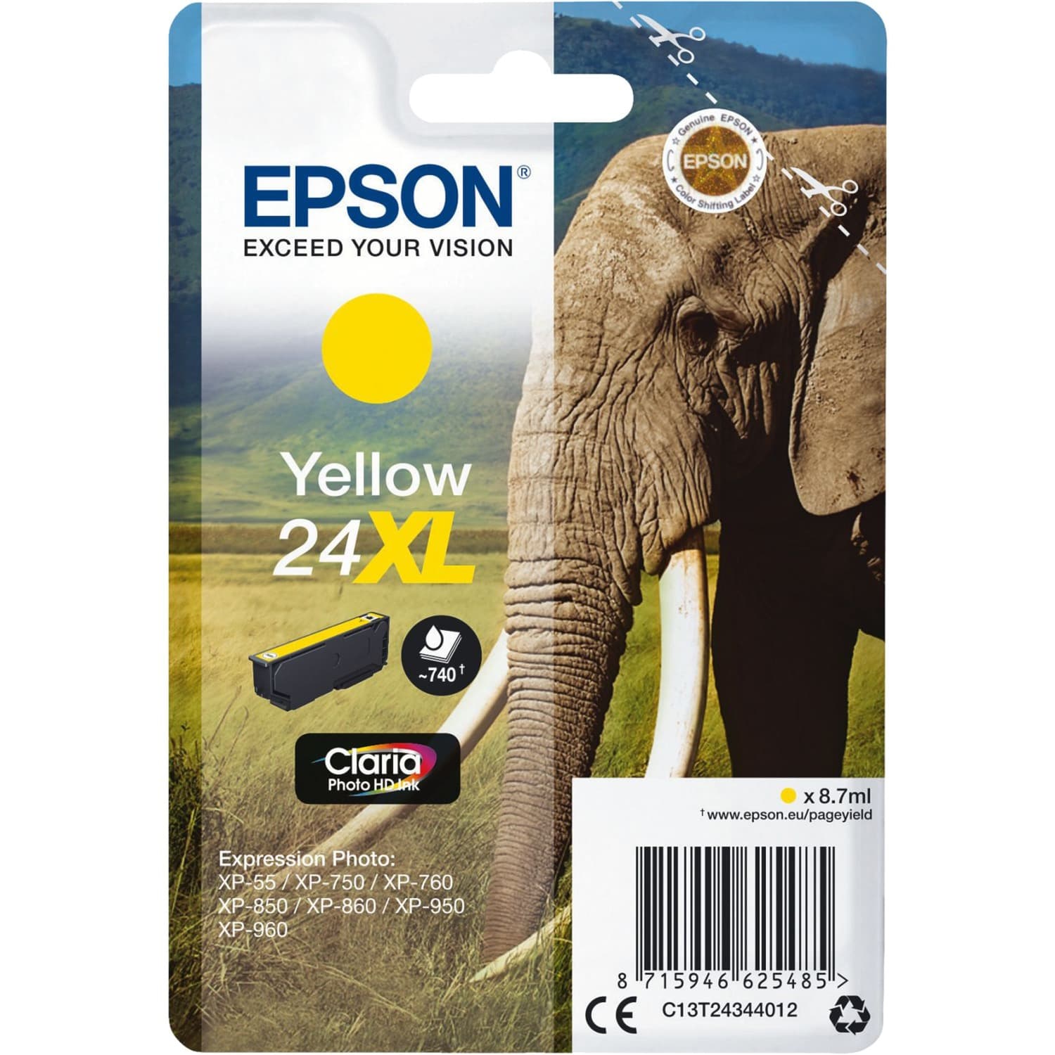 Tinte gelb 24XL (C13T24344012) – Bild 1