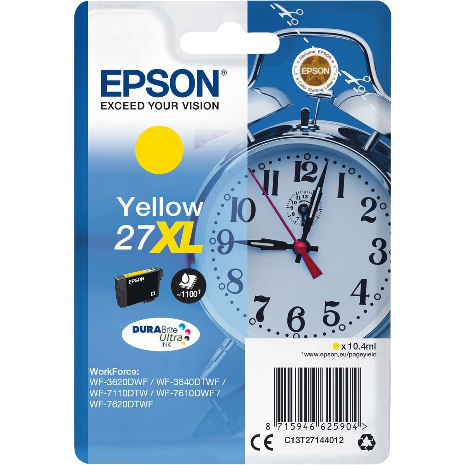 Tinte gelb 27XL (C13T27144012) – Bild 1