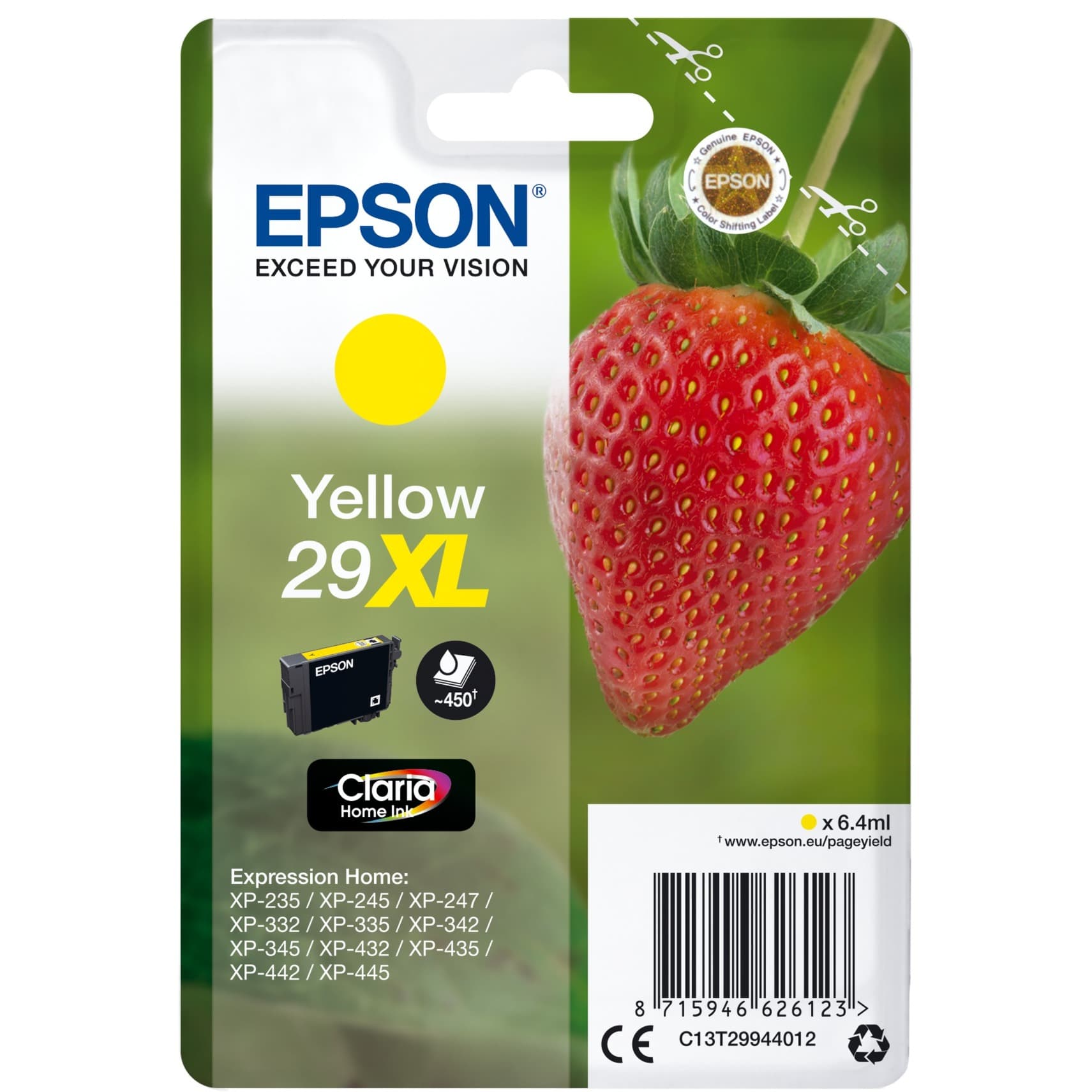 Tinte gelb 29XL (C13T29944012) – Bild 1