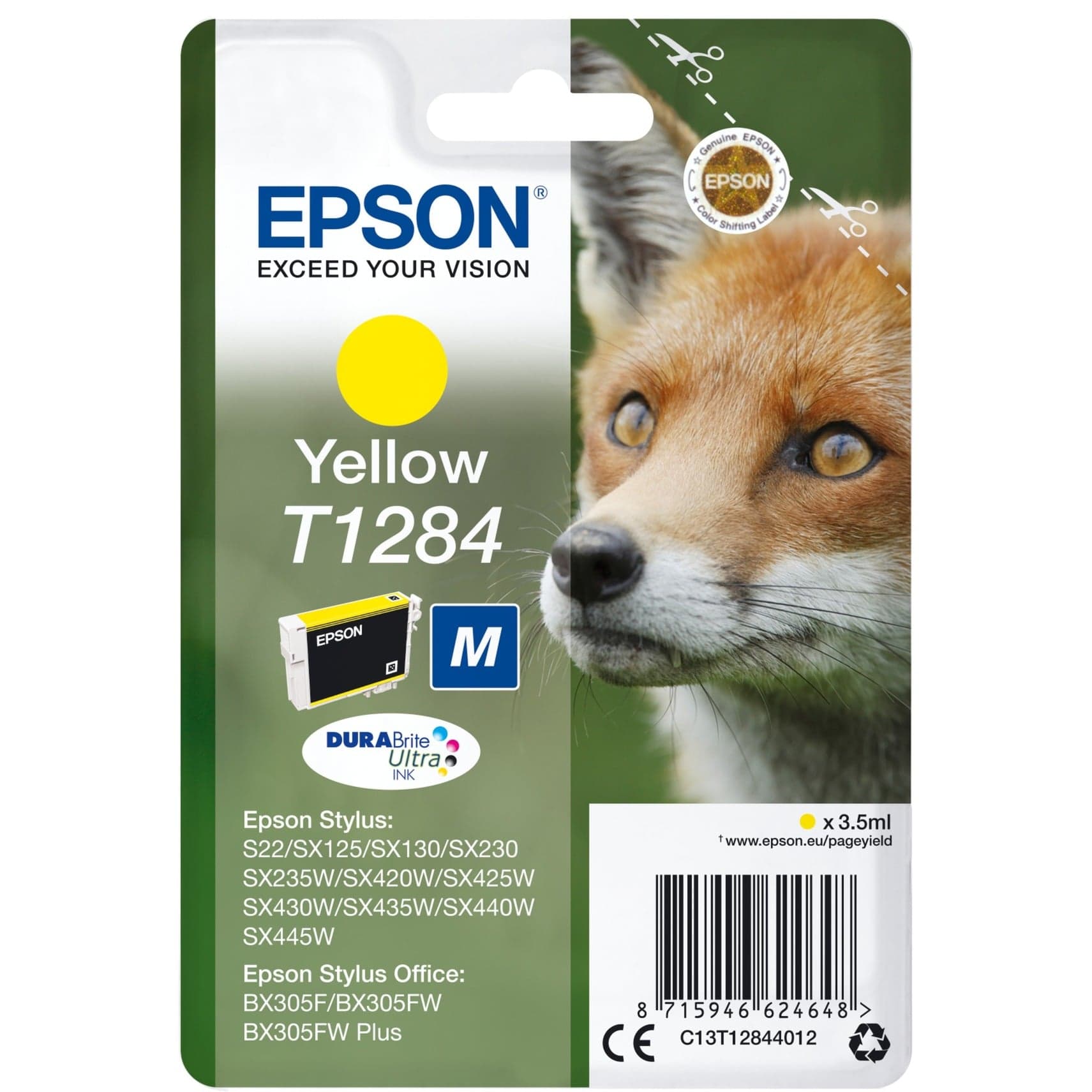 Tinte gelb T1284 (C13T12844012) – Bild 1
