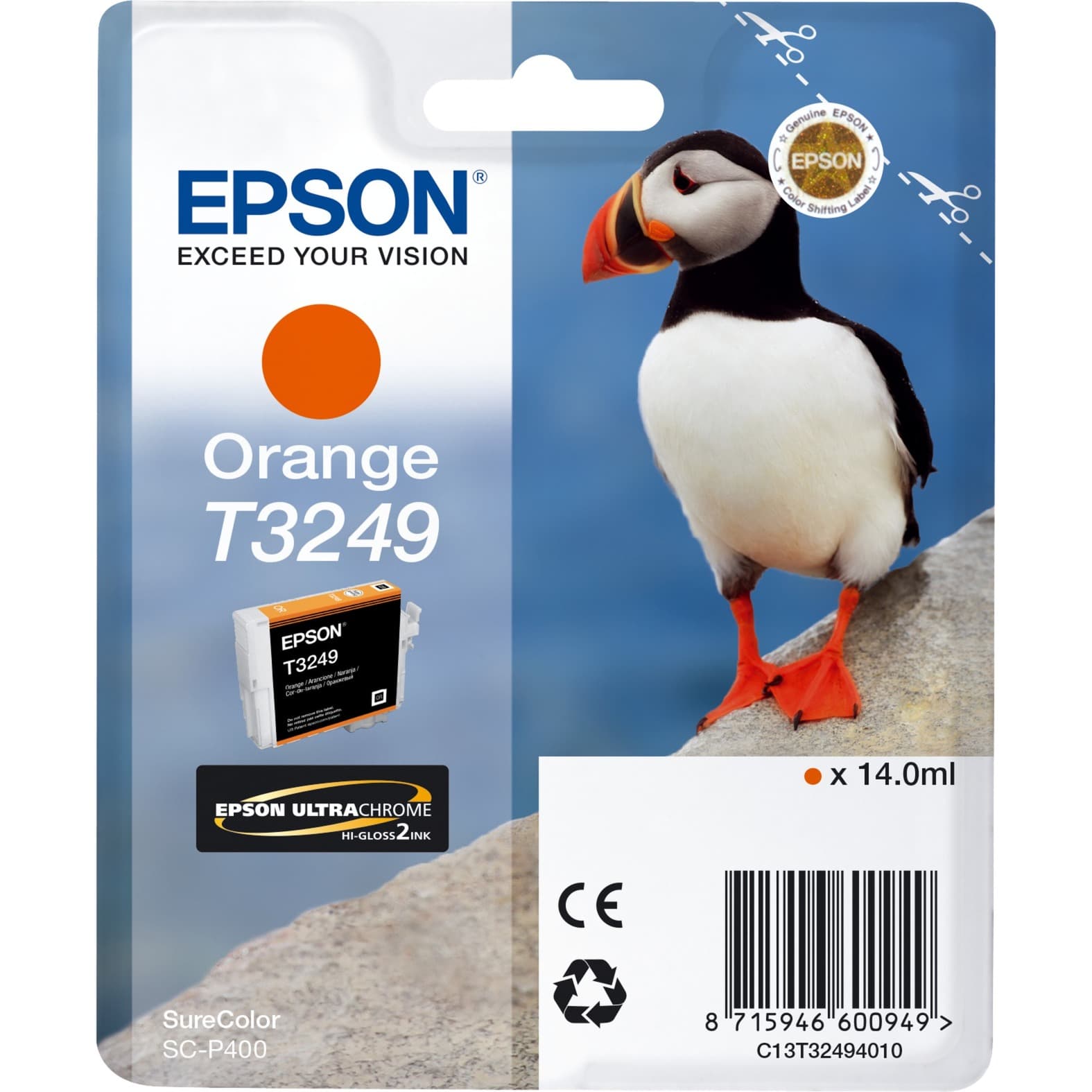 Tinte orange C13T32494010 – Bild 1