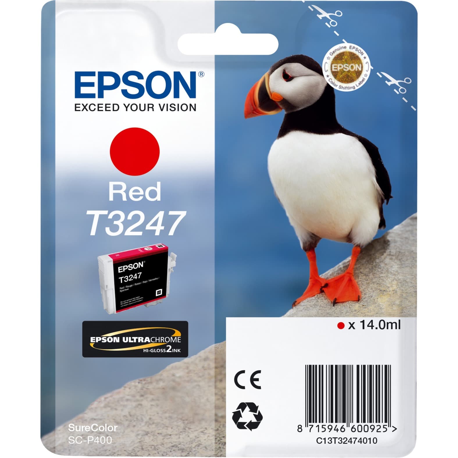 Tinte rot C13T32474010 – Bild 1