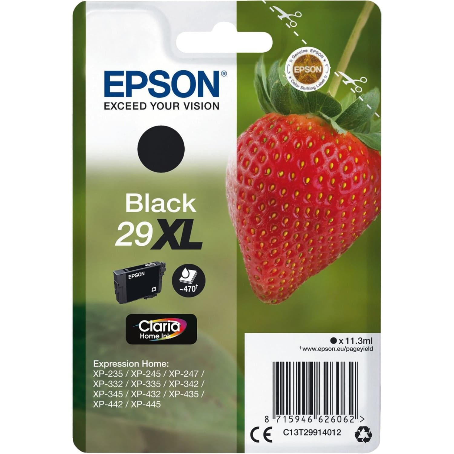 Tinte schwarz 29XL (C13T29914012) – Bild 1