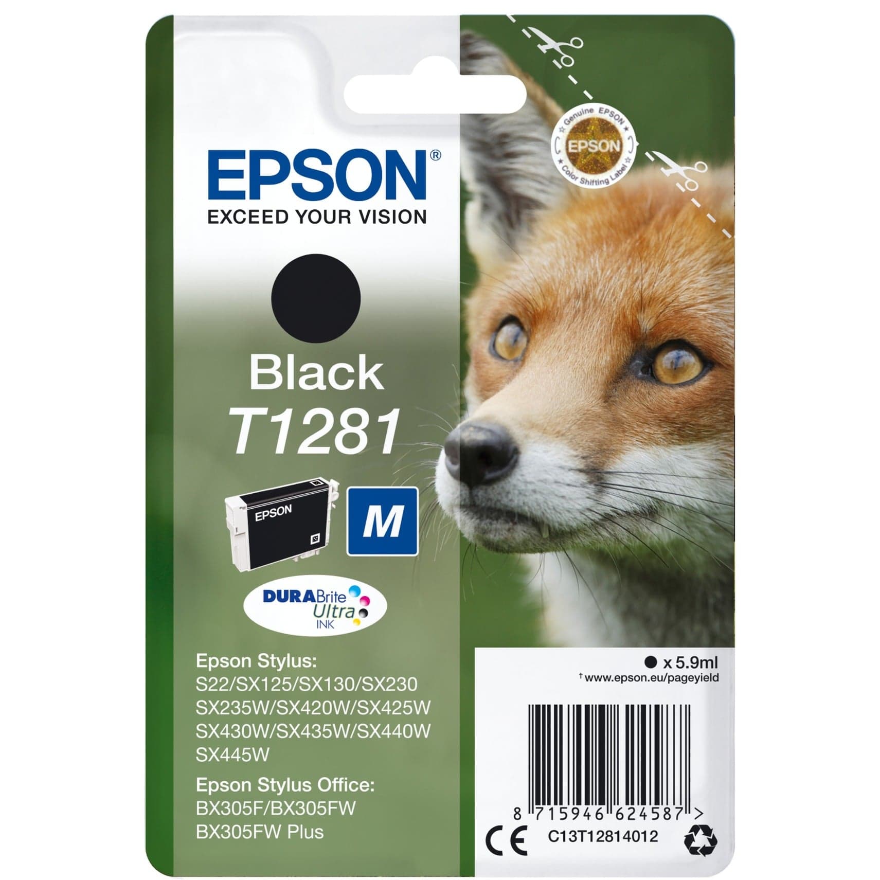 Tinte schwarz T1281 (C13T12814012) – Bild 1