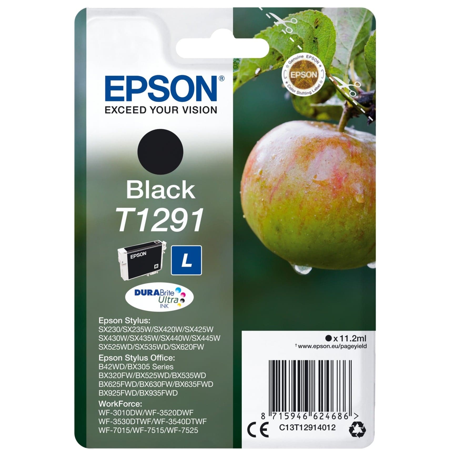 Tinte schwarz T1291 (C13T12914012) – Bild 1