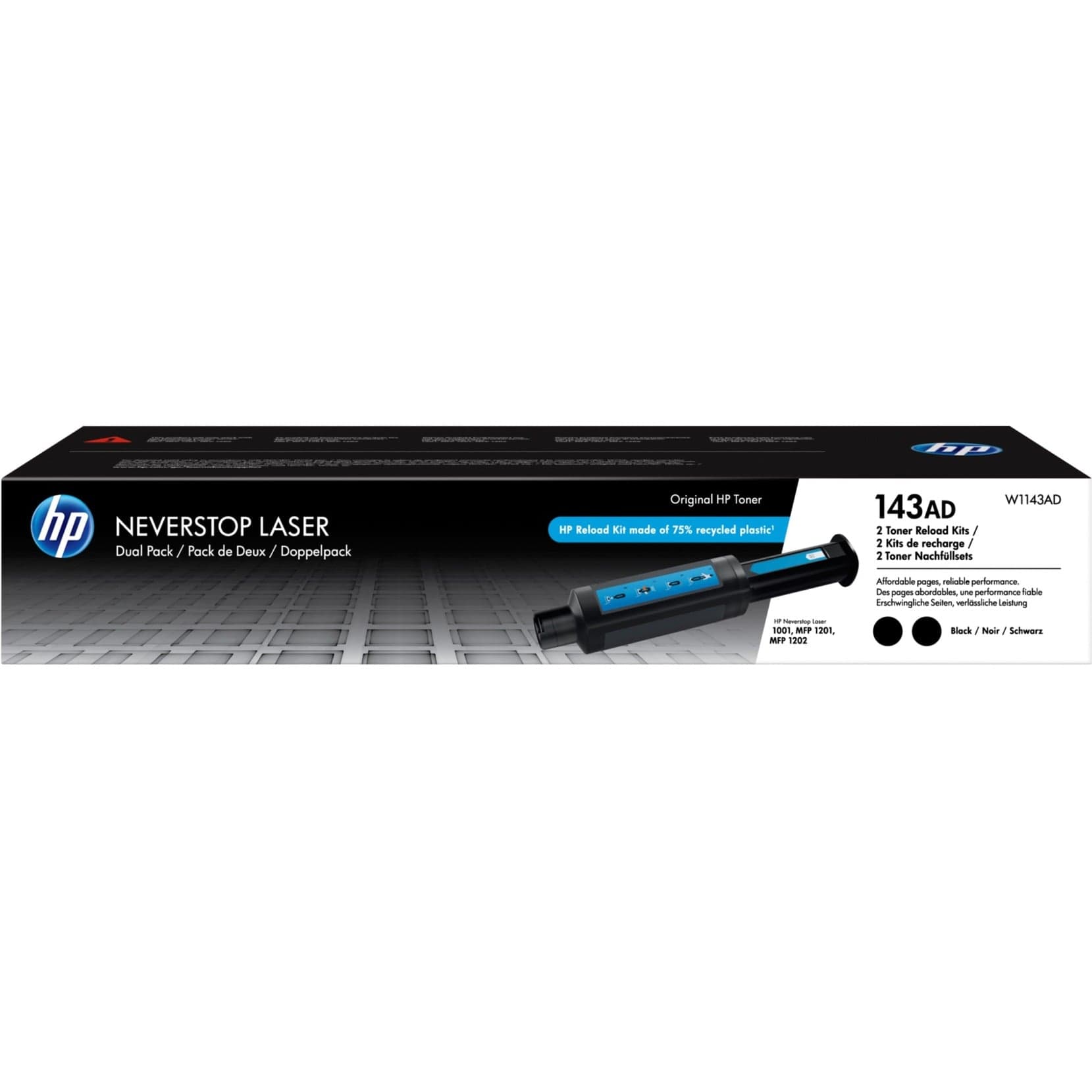 Neverstop Toner Nachfüll-Kit 143AD (W1143AD) – Bild 1