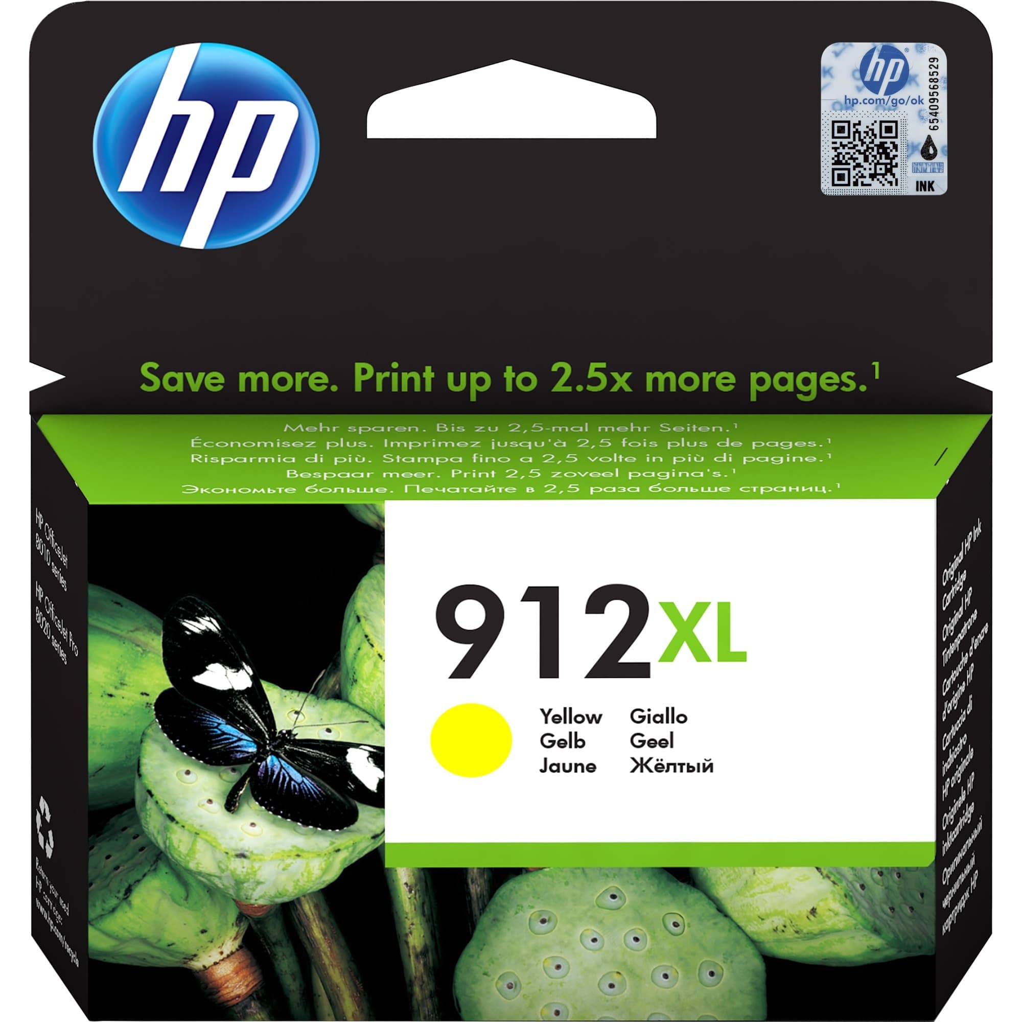 Tinte gelb Nr. 912XL (3YL83AE) – Bild 1