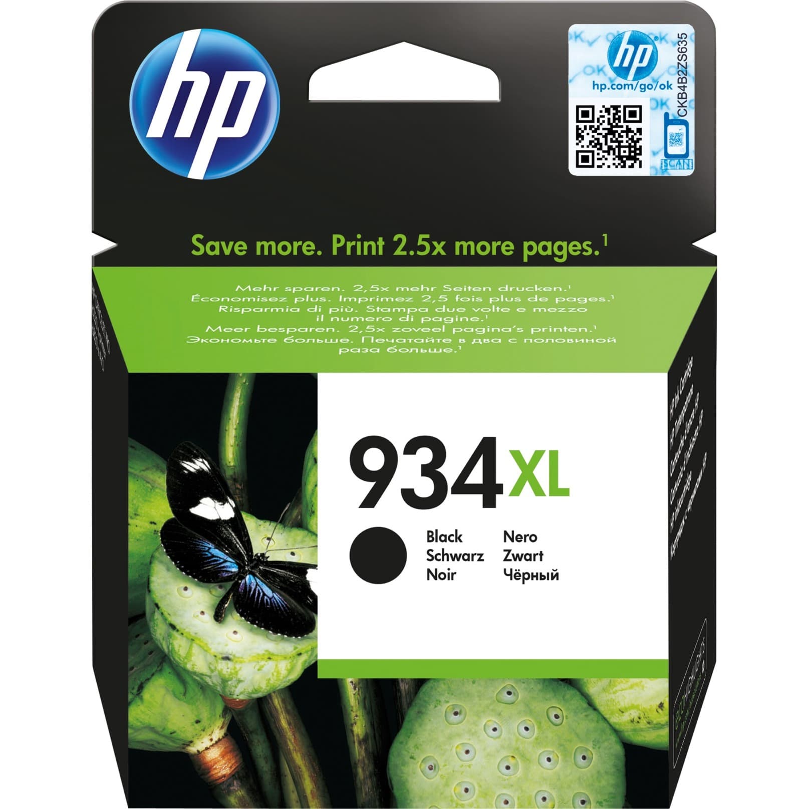 Tinte schwarz Nr. 934XL (C2P23AE) – Bild 1