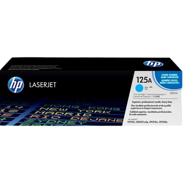 Toner cyan 125A (CB541A) – Bild 1
