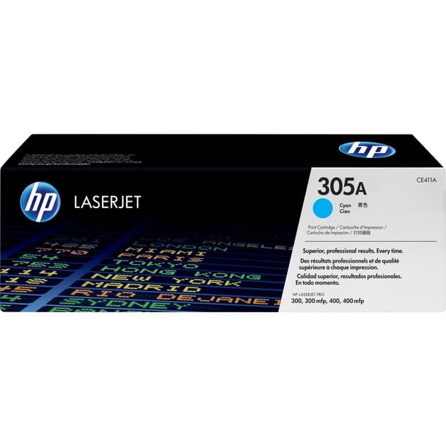Toner cyan 305A (CE411A) – Bild 1